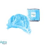 Charlottes jetables bleues en polypropylène