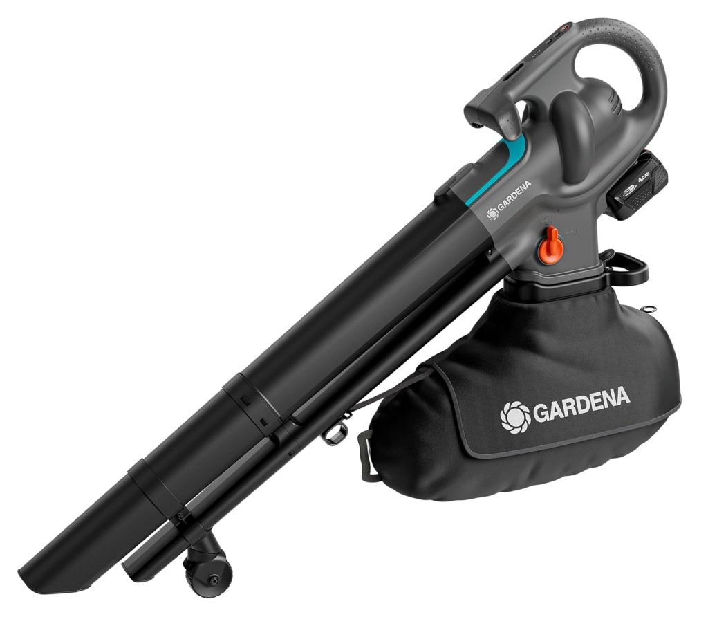 Aspirateur souffleur broyeur 3-en-1 GARDENA PowerJet Collect 18V P4A