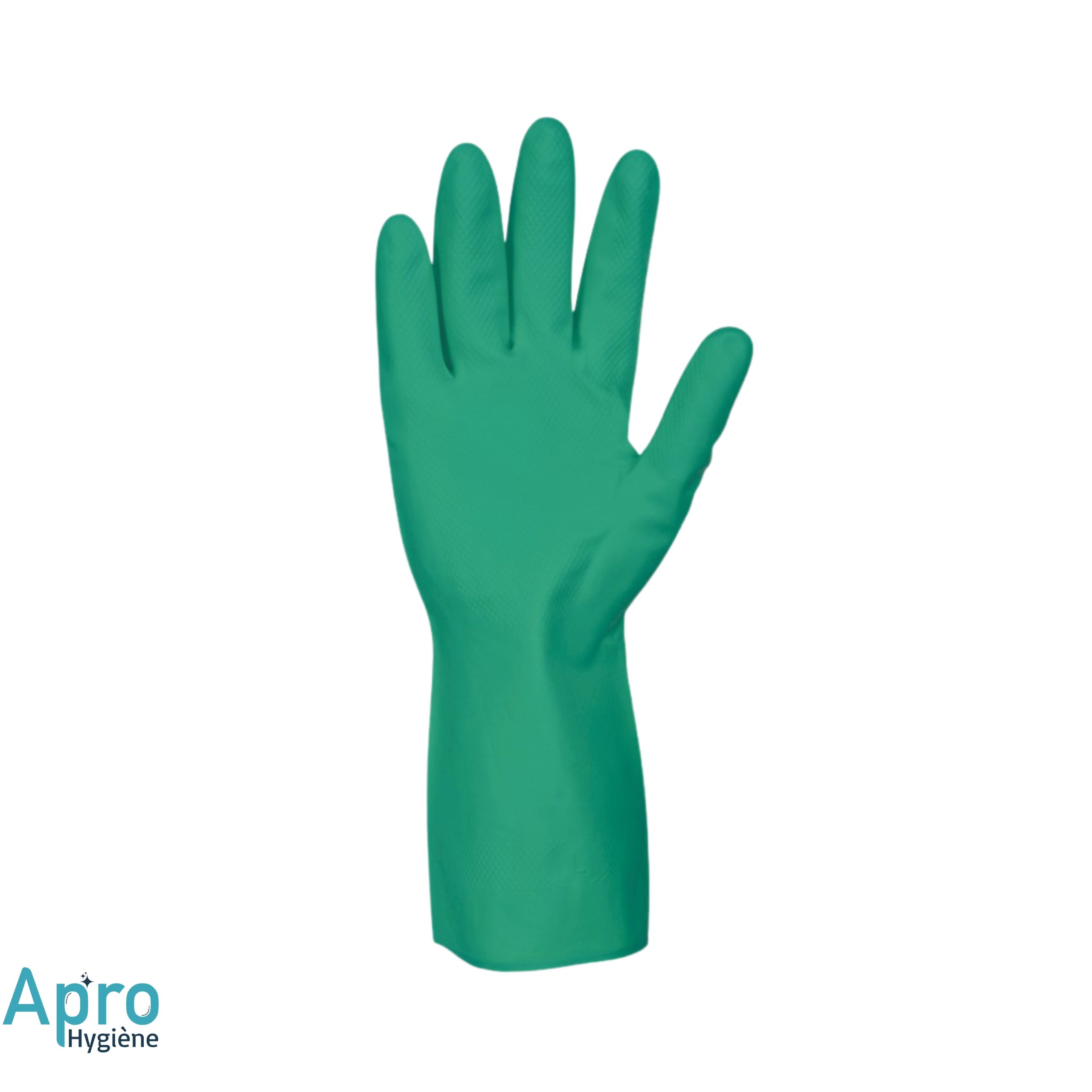 Gants Nitrile menage Vert