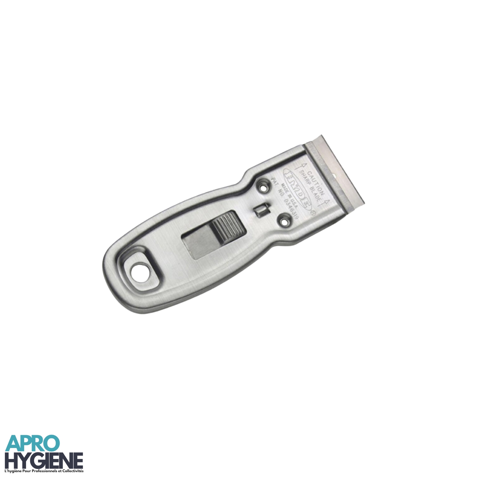 GRATTOIR VITRE EN INOX