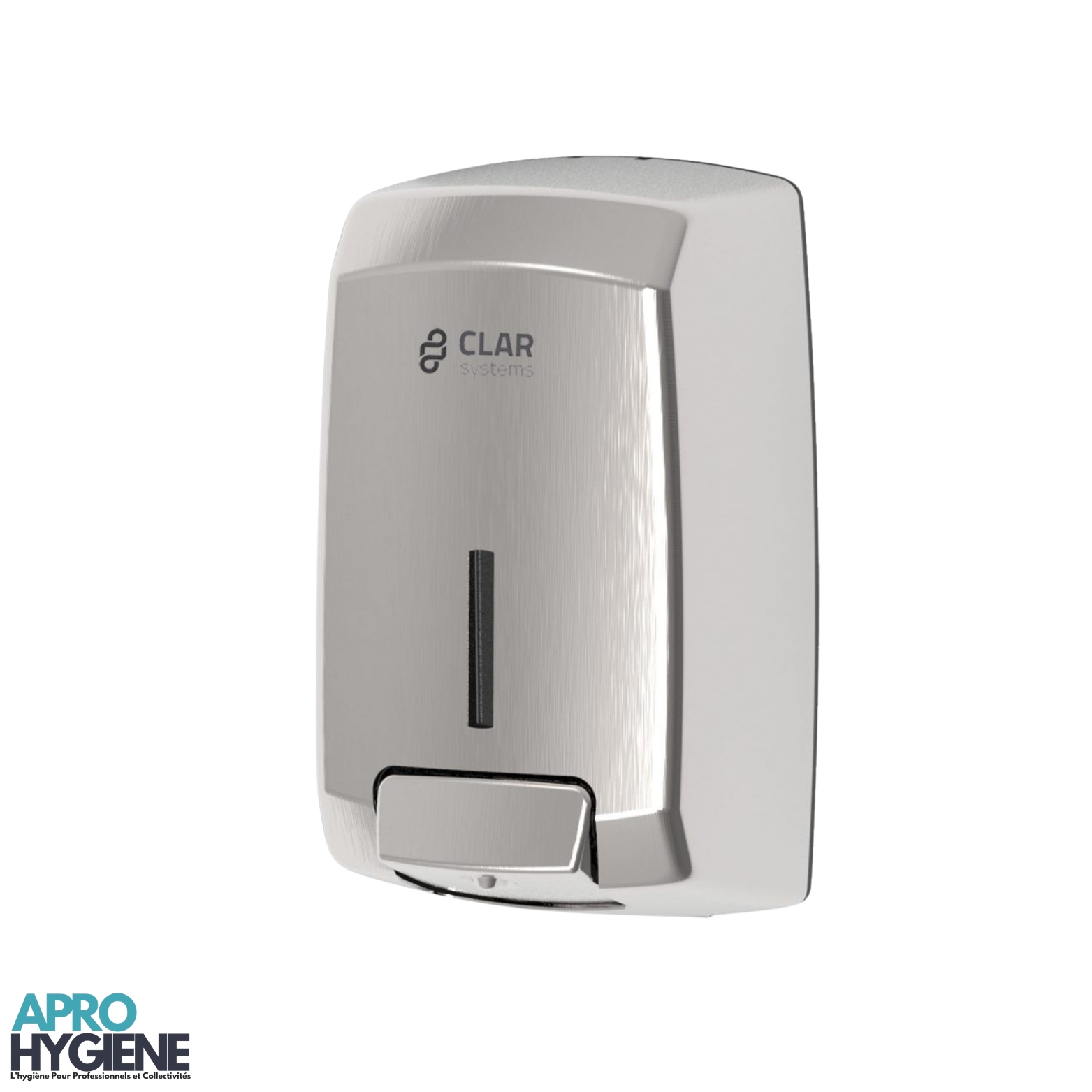 DISTRIBUTEUR DE SAVON EN INOX NOIR 1L clar