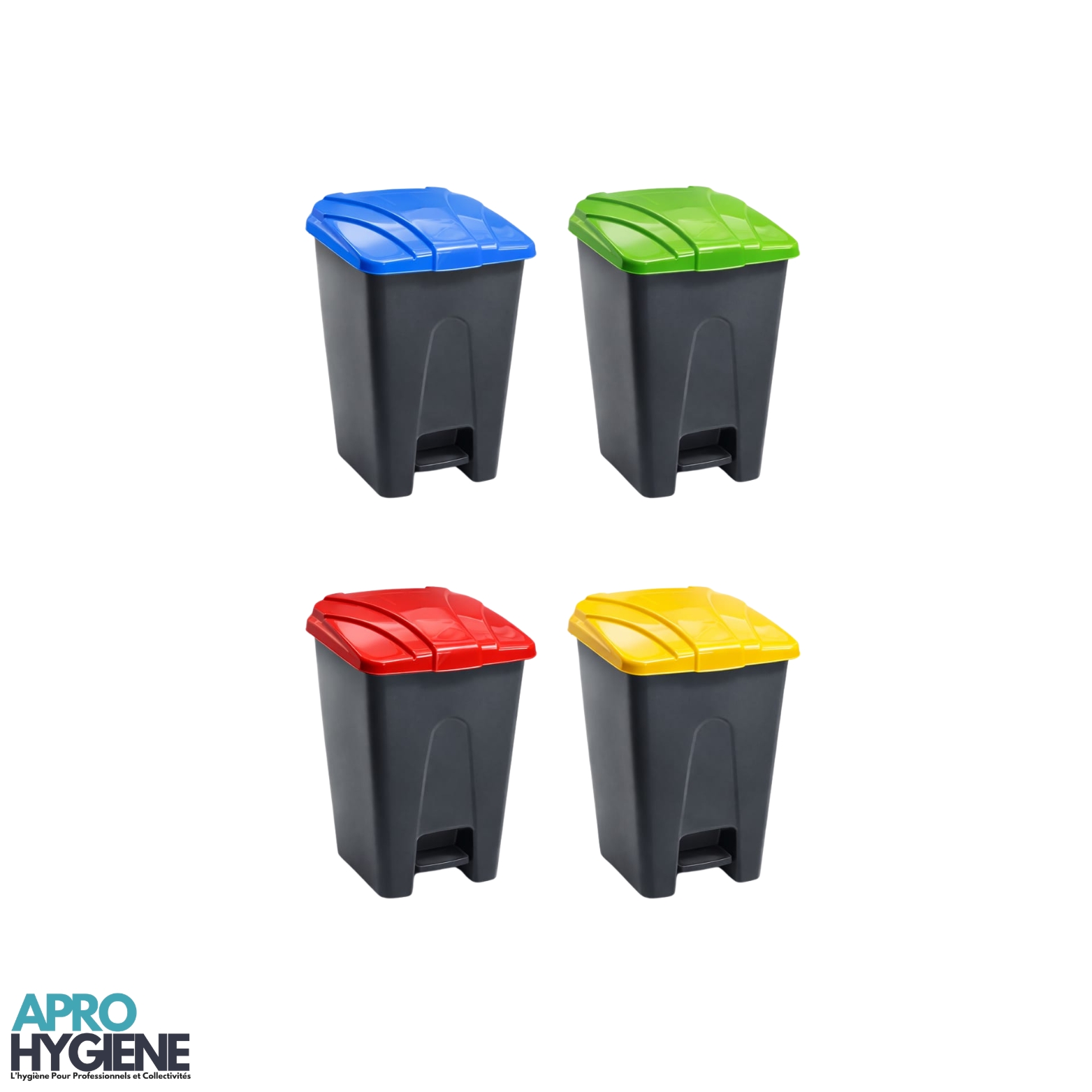 poubelles à pédale de 70L