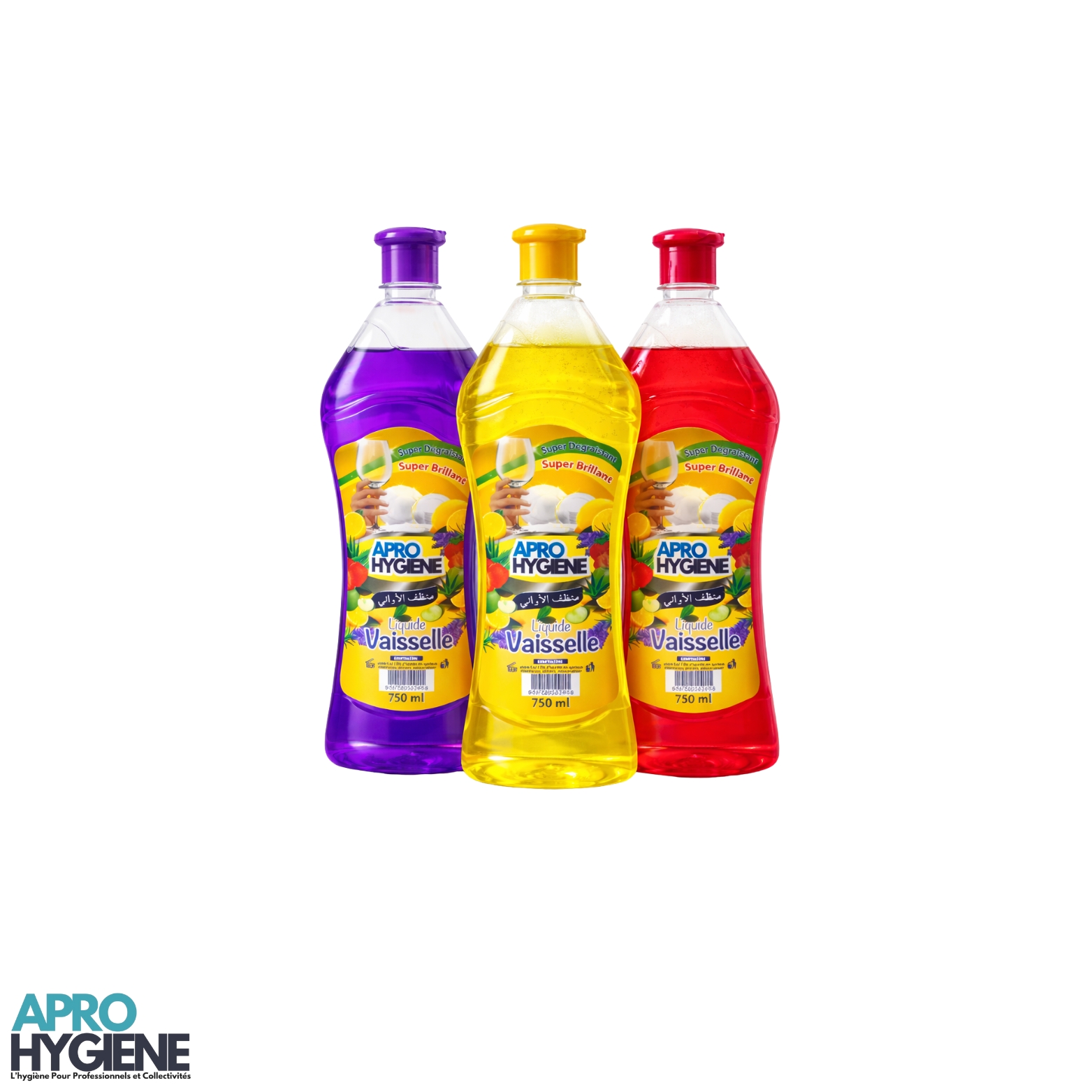 liquide vaisselle 750 ml apro