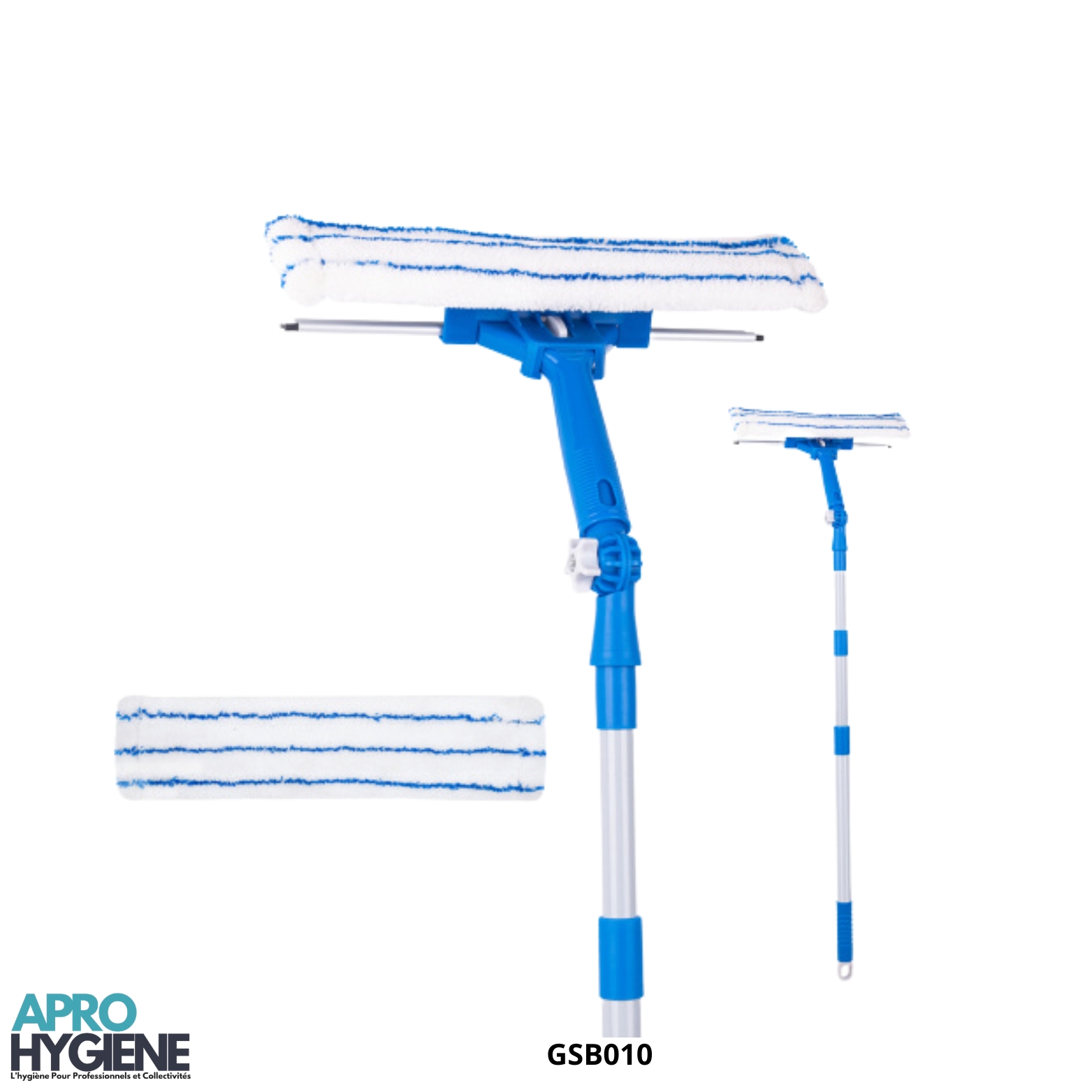 kit de nettoyage de vitres 3-en-1 gsb010