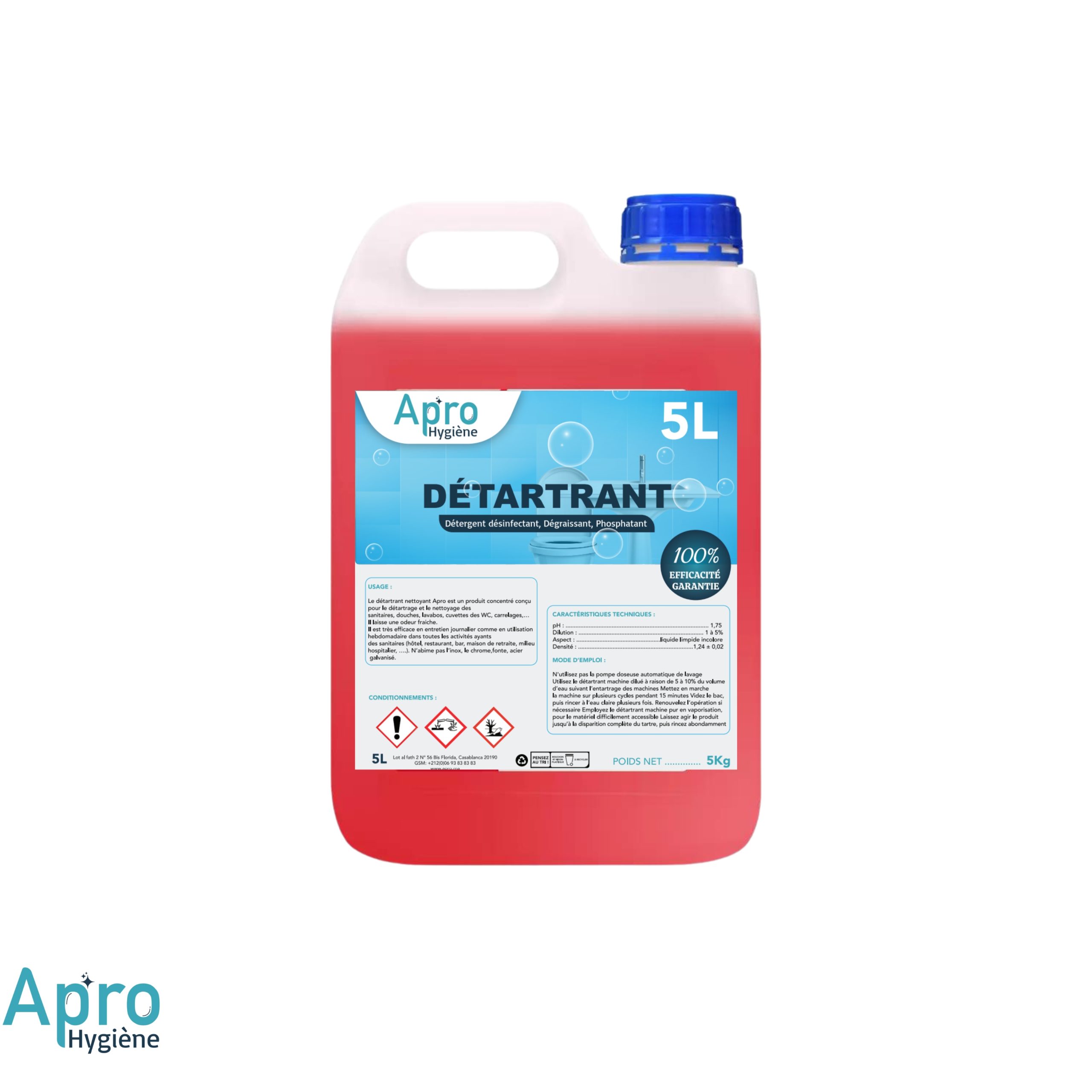 détartrant carlage apro 5L